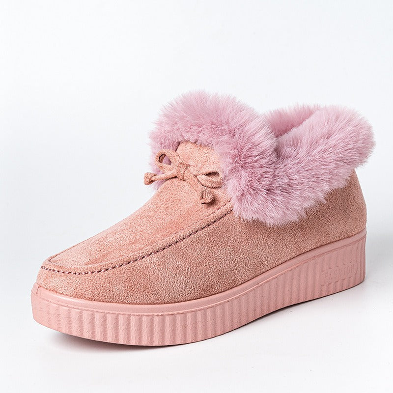 Women's Thick Sole Arch-Support Wool Boots