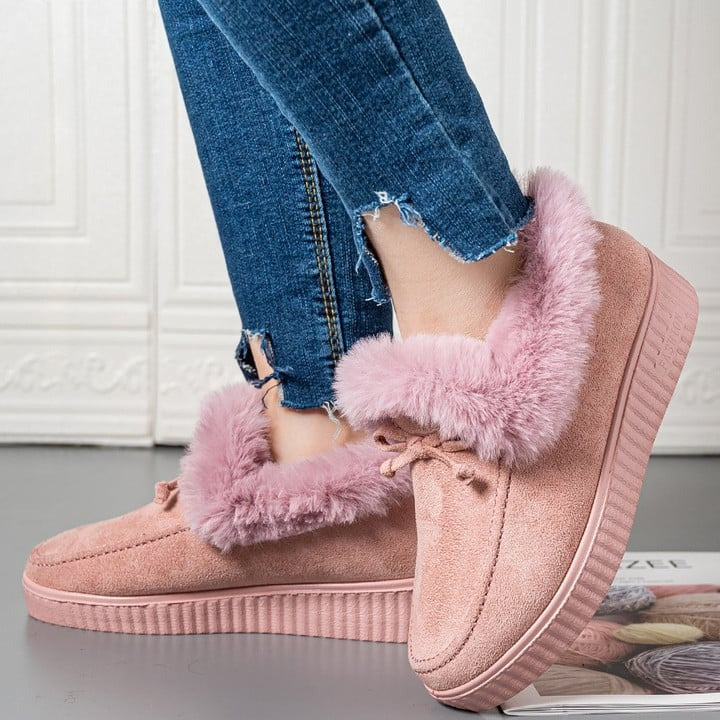 Women's Thick Sole Arch-Support Wool Boots