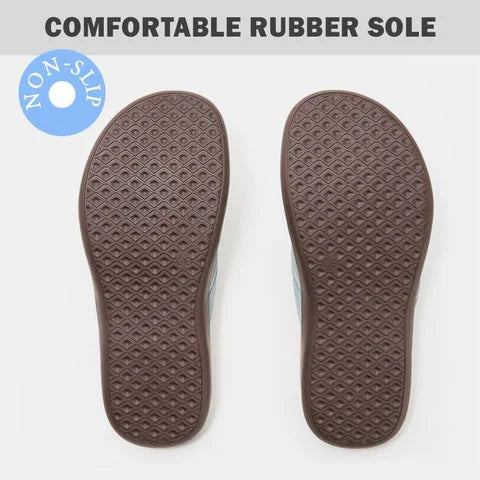 THONG SANDALS WITH BUCKLE DETAIL