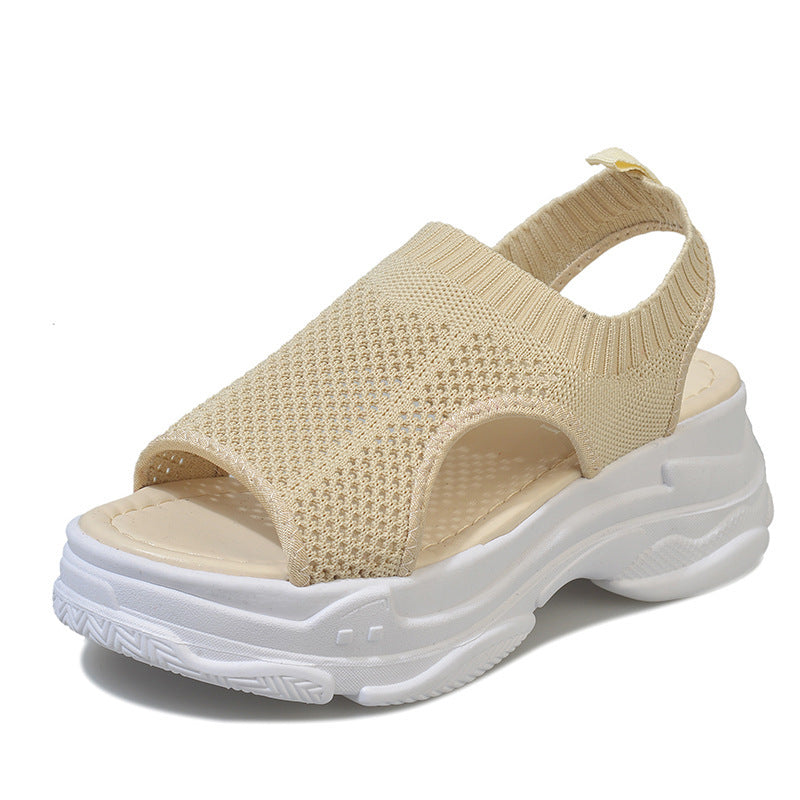High Heel Orthopedic Walking Sandal