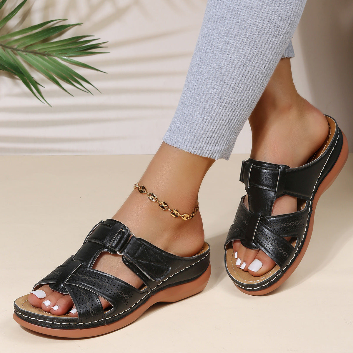 Women's Arch Support Open Toe Sandals