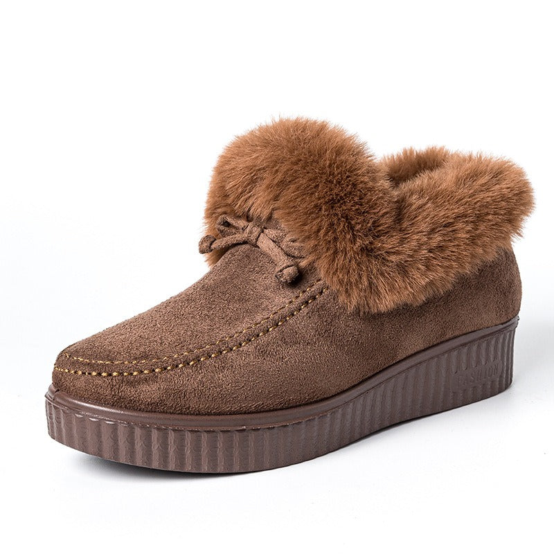 Women's Thick Sole Arch-Support Wool Boots