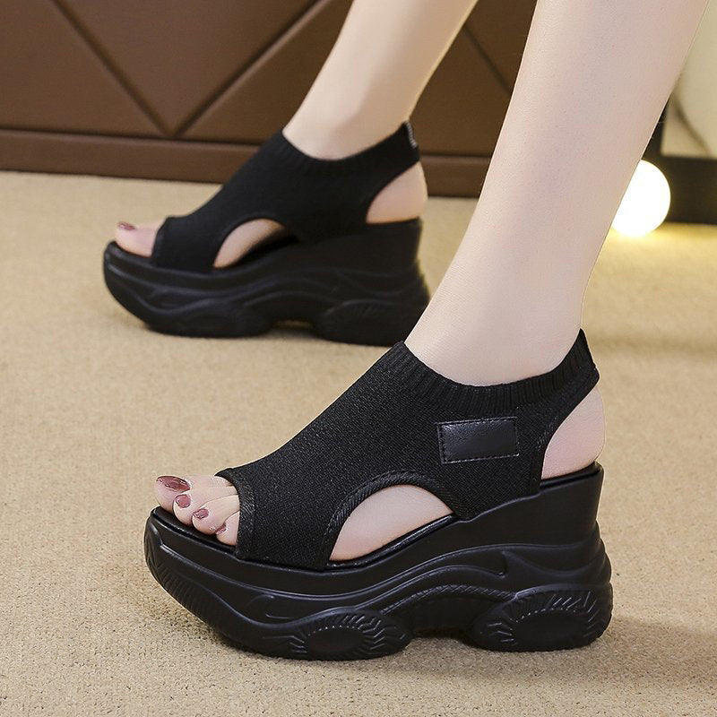High Heel Orthopedic Walking Sandal