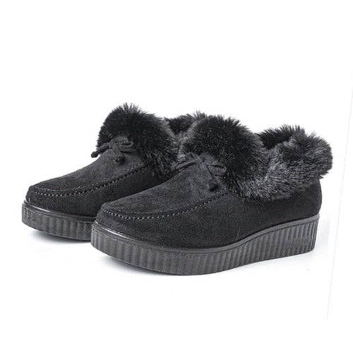 Women's Thick Sole Arch-Support Wool Boots