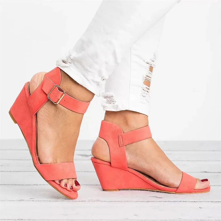 Women's Comfortable Orthopedic Wedge Open Toe Sandals